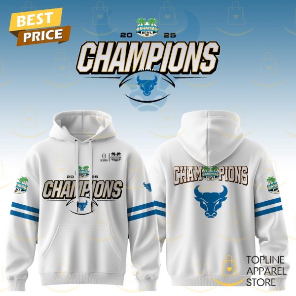 Buffalo Bulls Football Buhamas Bowl Champions Hoodie