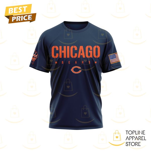 Chicago Bears – Bear Down 3D T-Shirt