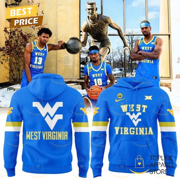 West Virginia Mountaineers Men Basketball Jerry West 44 Hoodie