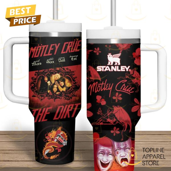 Motley Crue The Dirt Tumbler With Handle And Straw