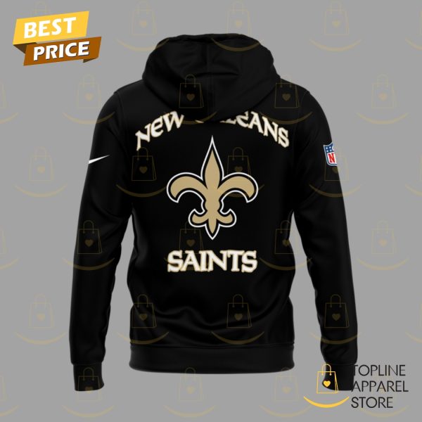 Nola Strong New Orleans Saints Hoodie – Black