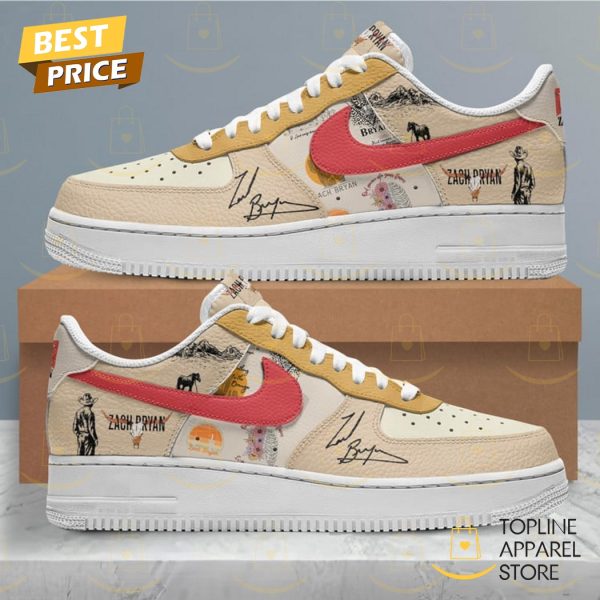 Zach Bryan Siganture Air Force 1