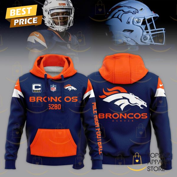 Denver Broncos Nights Mode Mile High Football Hoodie