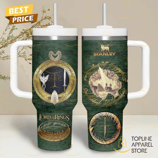 The Lord Of The Rings Tumbler With Handle And Straw