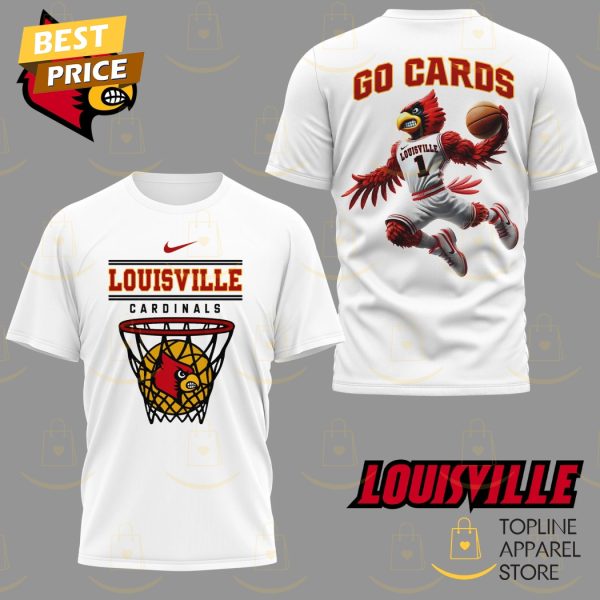 Louisville Cardinals Go Cards 3D T-Shirt