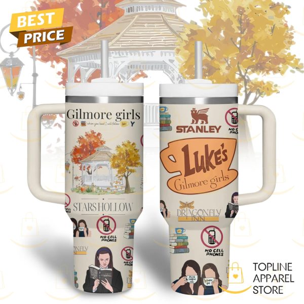 Gilmore Girls – Stars Hollow Tumbler With Handle And Straw