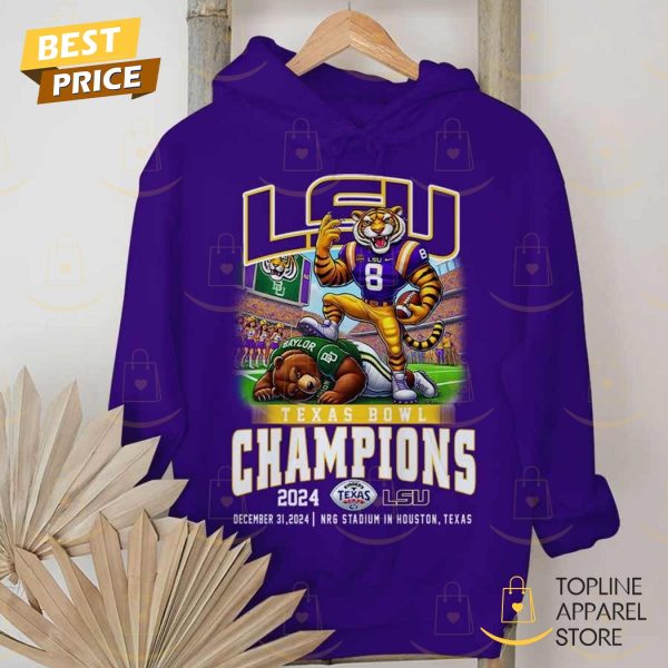 LSU Tigers Texas Bowl Champions 2024 Unisex T-Shirt