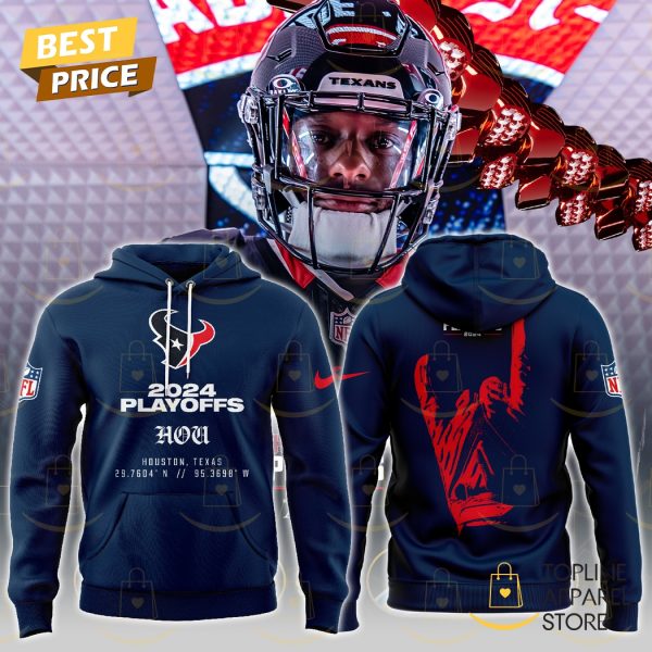 Houston Texans Playoffs 2024 Design Hoodie