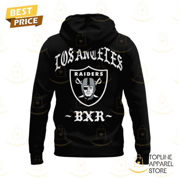 2025 Las Vegas Raiders Logo Design Hoodie – Black