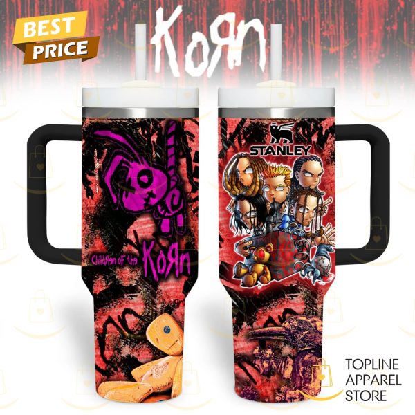 Children Of The Korn Tumbler With Handle And Straw