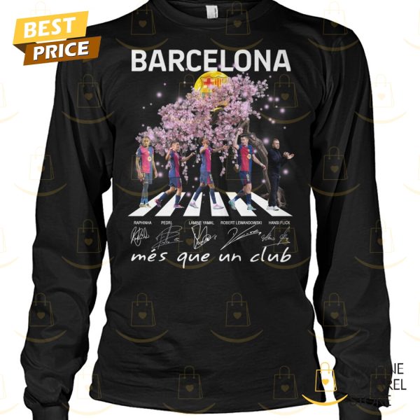 Barcelona Mes Que Un Club Signature Unisex T-Shirt