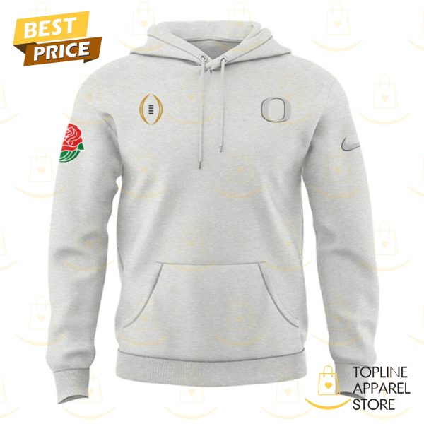 2025 Rose Bowl Oregon Ducks Hoodie – Grey