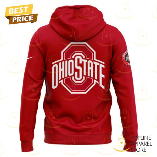 Ohio State Buckeyes Football Jesus Won Red Hoodie