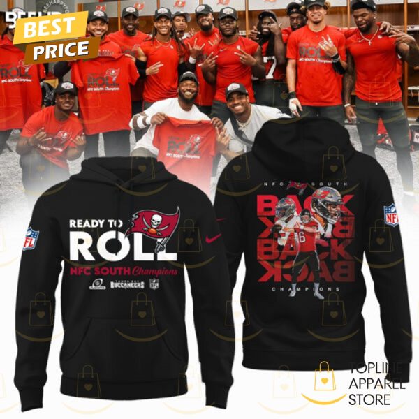 Tampa Bay Buccaneers Ready To Roll NFC South Champions Hoodie – Black