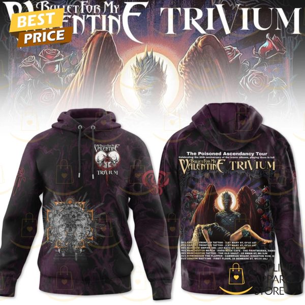 Bullet For My Valentine Trivium Design Hoodie