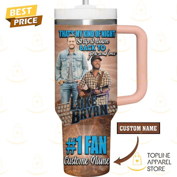 Personalized Luke Bryan Farm Tour 2025 Tumbler With Handle And Straw