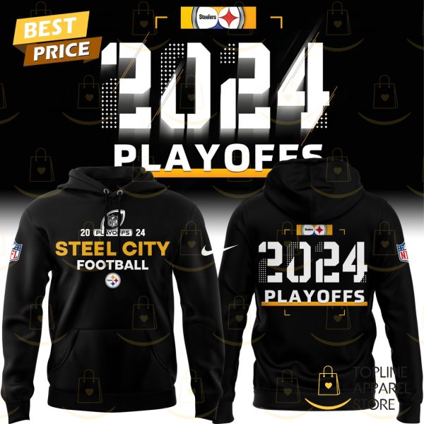 2024 NFL Playoffs Pittsburgh Steelers Hoodie