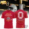 National Champions 2024-25 CFP Ohio State Buckeyes 3D T-Shirt