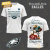 2025 NFC Conference Champions Philadelphia Eagles 3D T-Shirt – Black