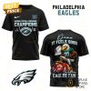 National Football Conference Champions 2024 Philadelphia Eagles 3D T-Shirt