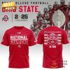 Ohio State Buckeyes 2025 National Champions Ohio State 3D T-Shirt