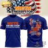 New York Mets Never Stop Fighting For America 3D T-Shirt