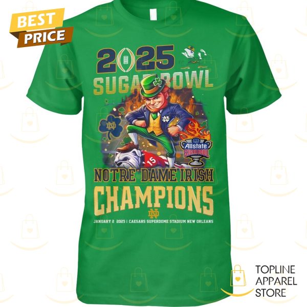 Notre Dame Fighting Irish 2025 Sugar Bowl Unisex T-Shirt