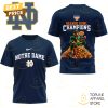 Michigan Wolverines Basketball Go Blue 3D T-Shirt – Gold