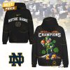 Notre Dame Fighting Irish In My Veins Jesus In My Heart Hoodie