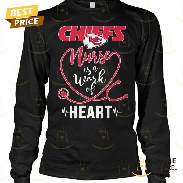 Kansas City Chiiefs Nurse Is A Work Of Heart Unisex T-Shirt