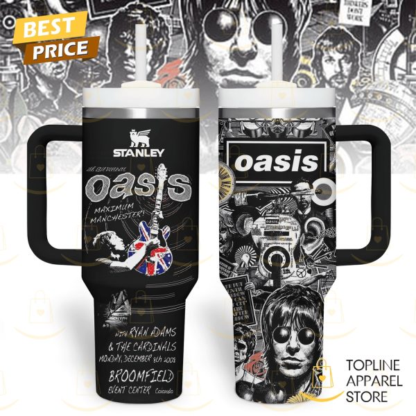 Oasis Maximum Manchester Tumbler With Handle And Straw