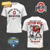 Notre Dame Fighting Irish Orange Bowl Champions 3D T-Shirt – Blue