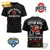 Ohio State Buckeyes 2025 Goodyear Cotton Bowl Classic Champions Go Bucks 3D T-Shirt