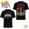 Ohio State Buckeyes Cotton Bowl Champions Red 3D T-Shirt