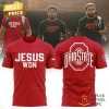 Ohio State Buckeyes Football Follow Jesus 3D T-Shirt