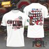 Ohio State Buckeyes Football Jesus Won Red 3D T-Shirt