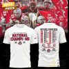 Ohio State Buckeyes National Champions 2024-2025 3D T-Shirt