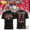 Ohio State Buckeyes National Champions 2024-2025 3D T-Shirt  – White