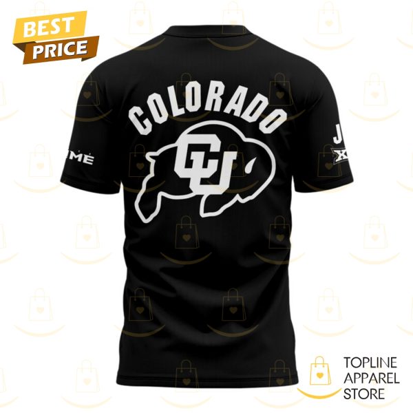 Coach Prime Wearing Colorado Buffaloes Football 3D T-Shirt