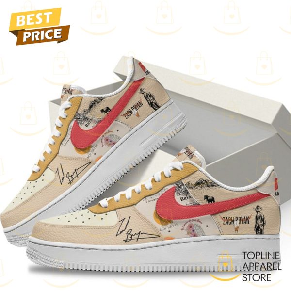 Zach Bryan Siganture Air Force 1