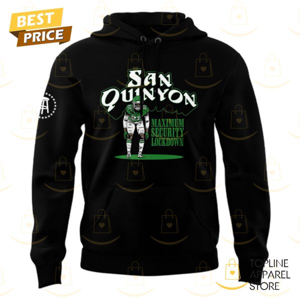 San Quinyon Philadelphia Eagles Maximum Security Lockdown Hoodie – Black