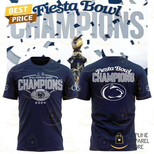 Fiesta Bowl Champions Penn State Nittany Lions 2024 3D T-Shirt