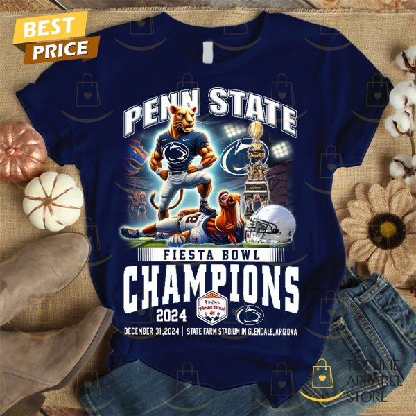 Penn State Nittany Lions 2024 Fiesta Bowl Champions Unisex T-Shirt