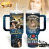 Luke Combs Country Music Tumbler With Handle And Straw