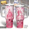 Personalized Ohio State Buckeyes Football Tumbler With Handle And Straw