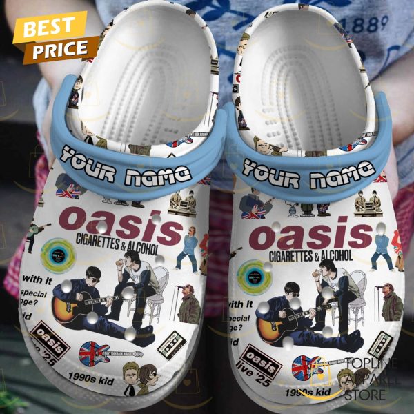 Personalized Oasis – Cigarettes & Alcohol Crocs