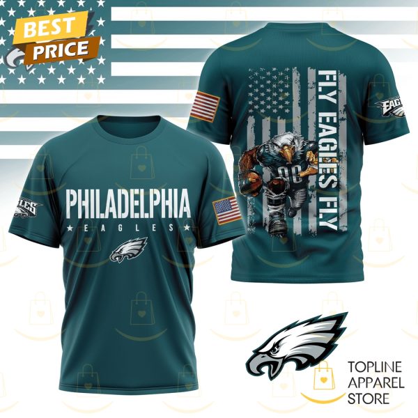 Philadelphia Eagle Fly Eagle Fly 3D T-Shirt