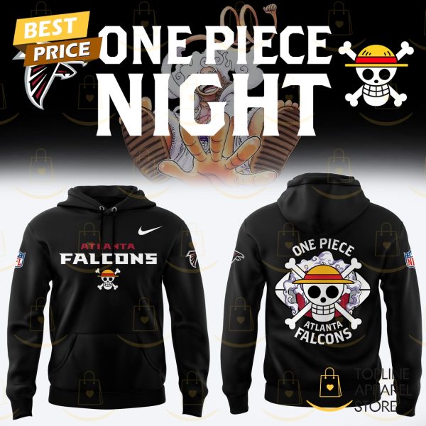 Atlanta Falcons x One Piece Night Hoodie