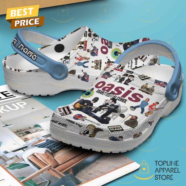 Personalized Oasis – Cigarettes & Alcohol Crocs