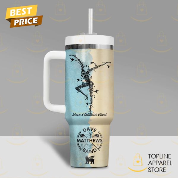 Dave Matthews Band What I Need Is All Around Me Tumbler With Handle And Straw